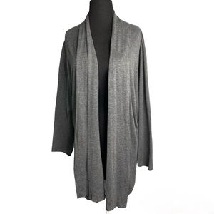 PHILOSOPHY Gray Sweater Cardigan, Size 2X